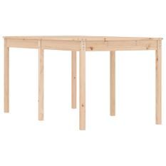 Table de jardin 159,5x82,5x76 cm bois massif de pin