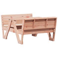 Table de pique-nique pour enfants bois massif de douglas