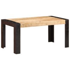 Table de salle à manger 160x80x76 cm Bois de manguier solide 2