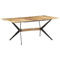 Table de salle à manger 180x90x76 cm Bois de manguier massif 7