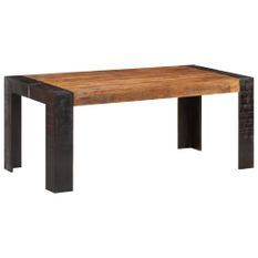 Table de salle à manger 180x90x76 cm Bois de manguier massif 6