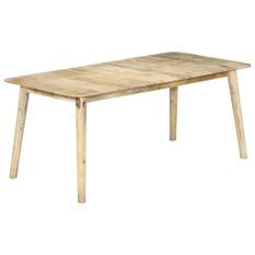 Table de salle à manger 180x90x76 cm Bois de manguier massif 2