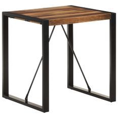 Table de salle à manger 70x70x75 cm Bois d'acacia massif