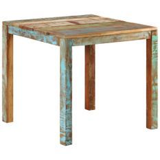 Table de salle à manger 82x80x76 cm Bois de récupération solide