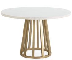 Table de salle à manger ronde ZIMER Ø120 cm