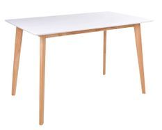 Table de salle à manger VOJENS – Style scandinave et format compact