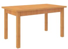 Table extensible 140/180 cm en bois clair Mouka
