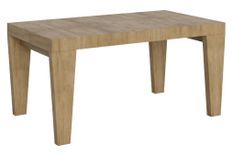 Table extensible 6 à 10 personnes chêne naturel Kristo L 160 à 264 cm