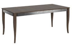 Table extensible 8 à 14 places L 180 à 284 cm bois noyer Fixano