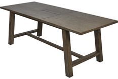 Table extensible acacia massif 8 à 10 personnes L 180 à 230 cm Noelie