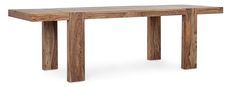 Table extensible bois de shesham naturel Sany L 175/265 cm