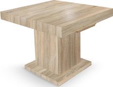 Table extensible chêne clair 100-250 cm Mutsila