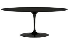 Table ovale TULIPE avec plateau stratifié – Collection haut de gamme fabriquée en Italie