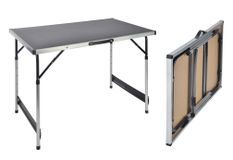 Table pliable 100 x 60 x 94 cm Aluminium