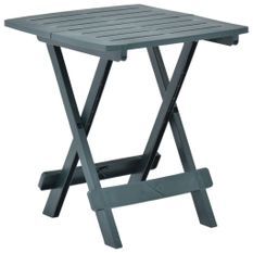 Table pliable de jardin Vert 45x43x50 cm Plastique