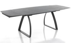 Table rectangle extensible acier Anthony L 160/200/240 cm