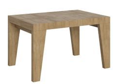Table rectangulaire extensible 4 à 8 personnes L 130 à 234 cm bois clair Naxo