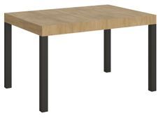 Table rectangulaire extensible bois chêne clair 6 à 18 places L 130 à 390 cm Karry