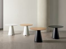 Table ronde Kyria – Design minimaliste et élégance contemporaine