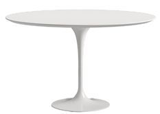 Table tulipe ronde extensible plateau stratifié - Collection haut de gamme