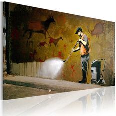 Tableau Blanchiment des Caves Lascaux (Banksy)