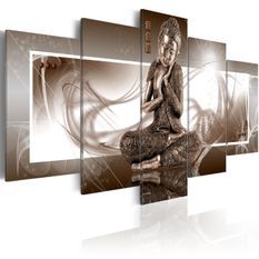 Tableau Bouddha méditant 2