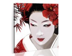 Tableau Geisha japonaise