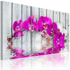 Tableau harmony: orchid Triptych