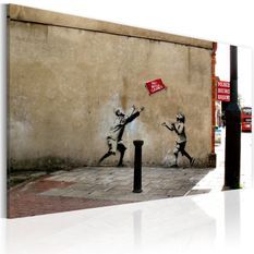 Tableau Jeux de ballon interdits (Banksy)