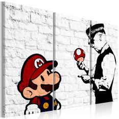 Tableau Mario Bros (Banksy)