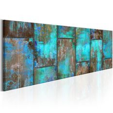 Tableau Metal Mosaic: Blue