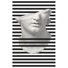 Tableau rectangulaire méthacrylate noir et blanc Romain L 100 cm