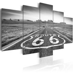 Tableau Route 66 black and white
