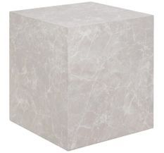 Tables basse carrée PRAGUE – Effet marbre beige