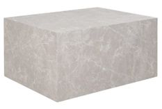 Tables basse rectangulaire PRAGUE – Effet marbre beige