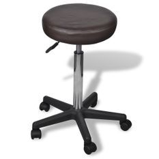 Tabouret de bureau Marron