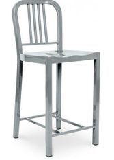 Tabouret design en aluminium Naviko 60 cm