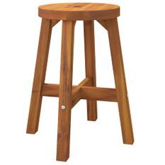 Tabouret Marron 38x38x45 cm Bois d'acacia solide