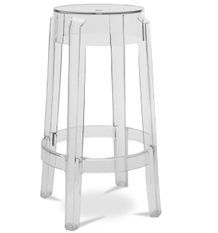 Tabouret transparent LOUIVA