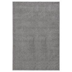 Tapis à poils courts 160x230 cm Gris