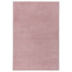 Tapis à poils courts 160x230 cm Rose