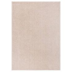 Tapis à poils courts 240x340 cm Beige foncé