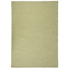 Tapis à tissage plat d'extérieur 160x230 cm Vert