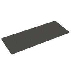 Tapis de couloir aspect sisal anthracite 80x200 cm