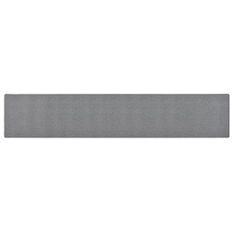 Tapis de couloir Gris foncé 50x300 cm