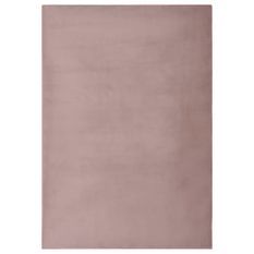 Tapis Fausse fourrure de lapin 200x300 cm Vieux rose