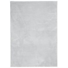 Tapis HUARTE à poils courts doux et lavable gris 240x340 cm