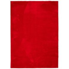 Tapis HUARTE à poils courts doux et lavable rouge 240x340 cm