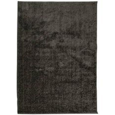 Tapis ISTAN à poils longs aspect brillant anthracite 200x280 cm