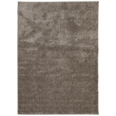 Tapis ISTAN à poils longs aspect brillant gris 200x280 cm